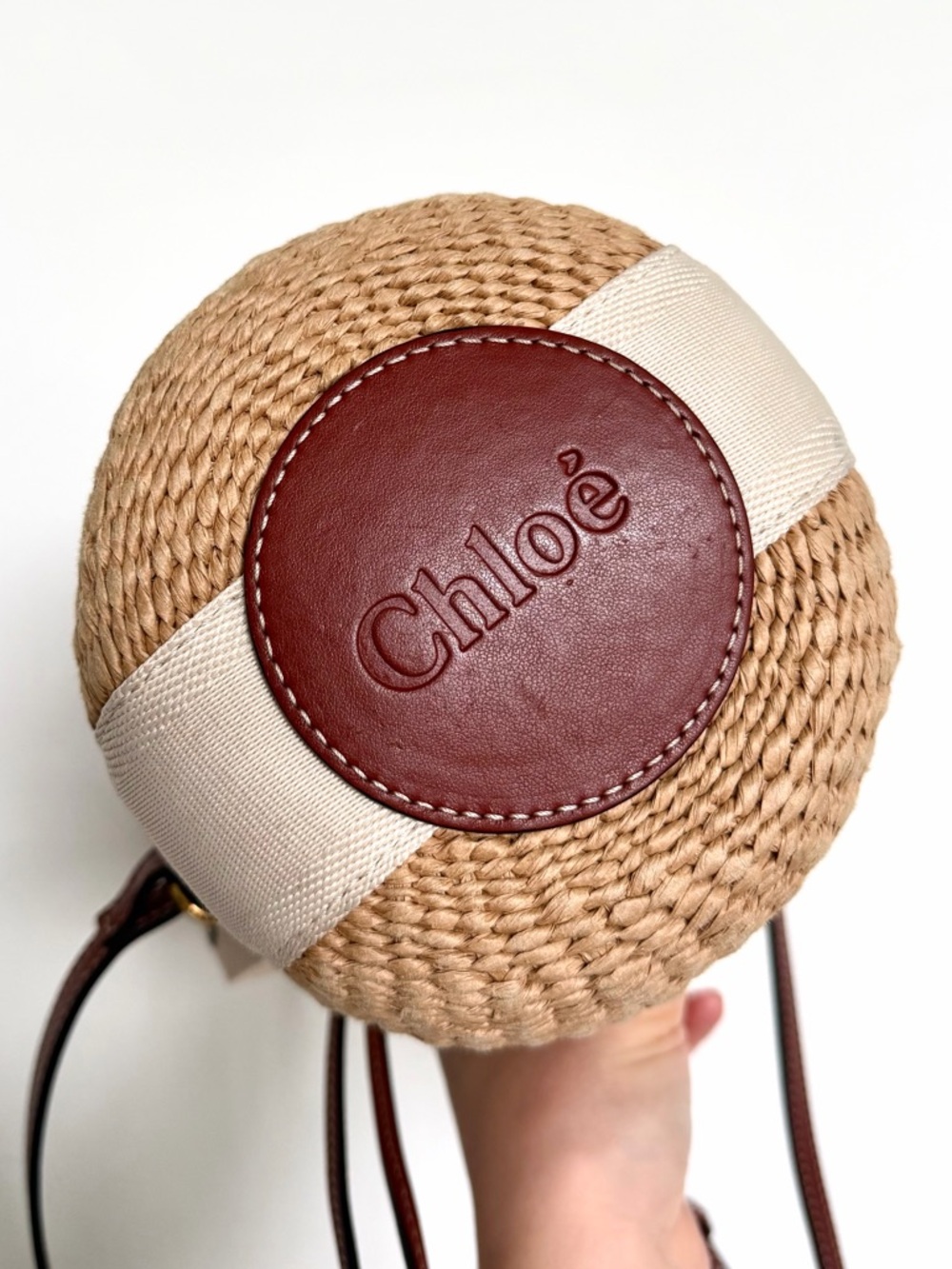 Chloe Woody Small Mifuko Basket Bag - Picture 2 of 8